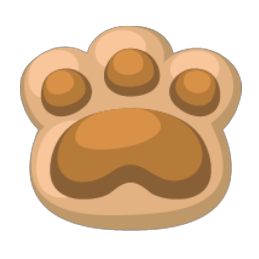 Pastel Brown Petling Biscuit