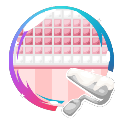 Pastel Pink Bathroom Wallpaper
