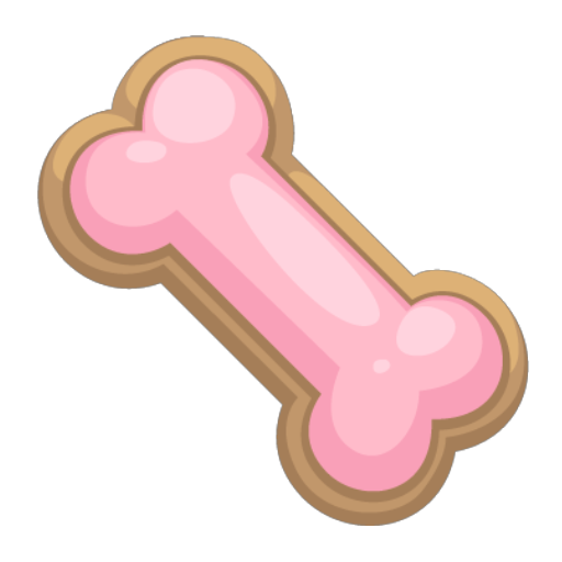 Pastel Pink Petling Biscuit