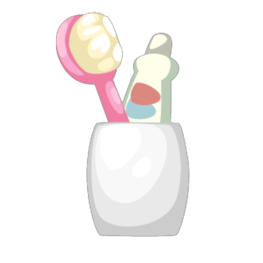 Pastel Pink Tooth Brush Set