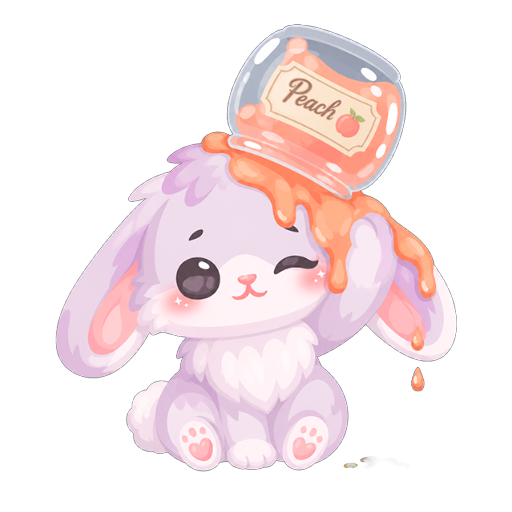 Peachy Bunny