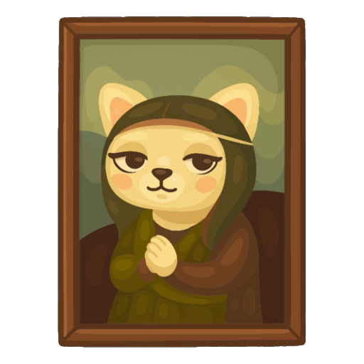 Pet Lisa Portrait