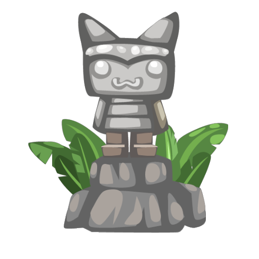 Pet Tiki Statue