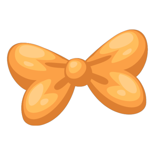 Petling Orange Bun Necklace