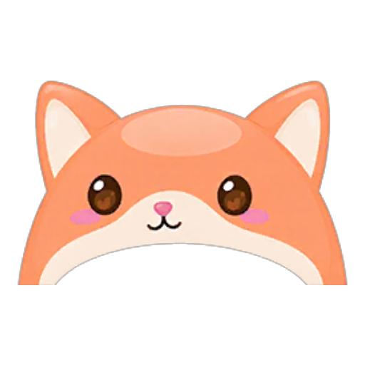 Petling Orange Fox Hat [PHAT]