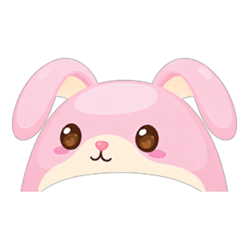 Petling Pink Bunny Hat [PHAT]