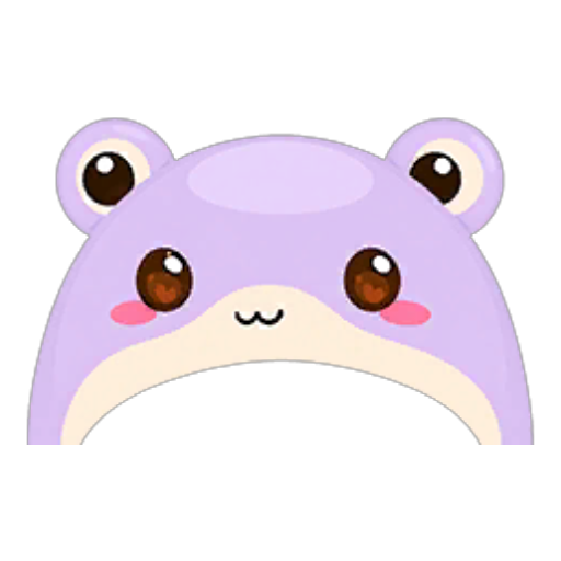 Petling Purple Frog Hat [PHAT]
