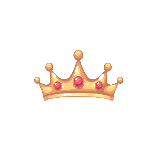 Pink Ballet King Crown