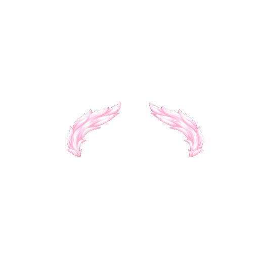 Pink Ballet Princess Feathers Mask