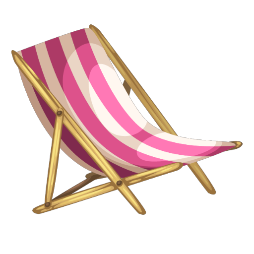 Pink Beach Chair