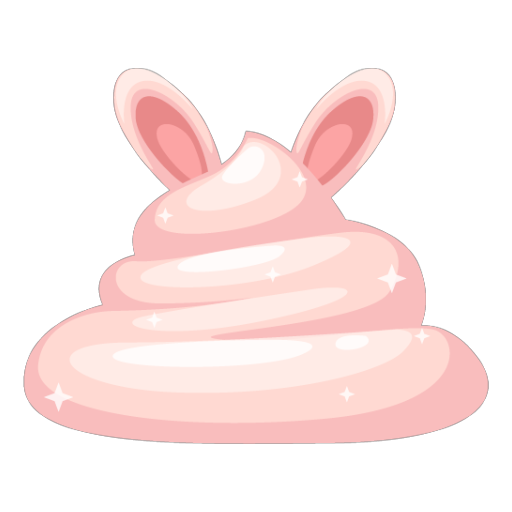 Pink Bunny Poo