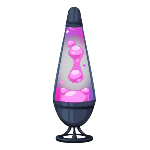 Pink Cat Lava Lamp