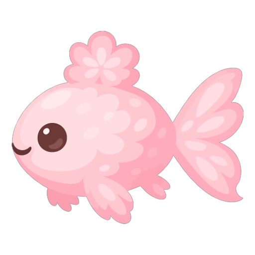 Pink Cloudy Fish
