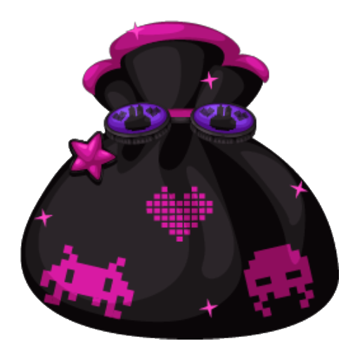 Pink Cyberpunk Girl Outfit Bundle