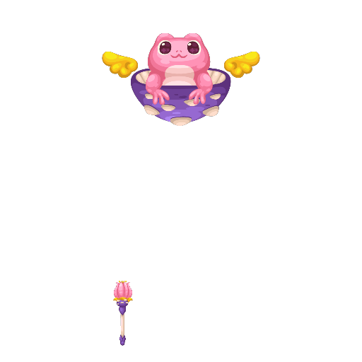 Pink Froggy Sceptre