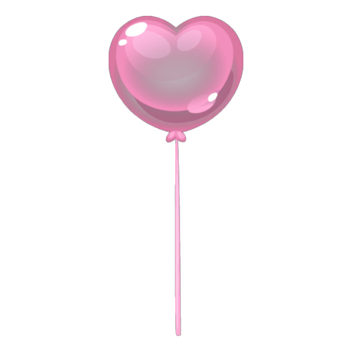 Pink Heart Balloon