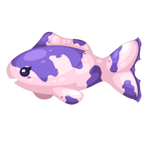 Pink Koi Fish