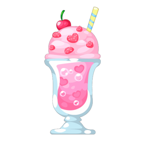 Pink Strawberry Soda