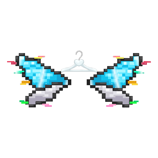Pixel Art Wings