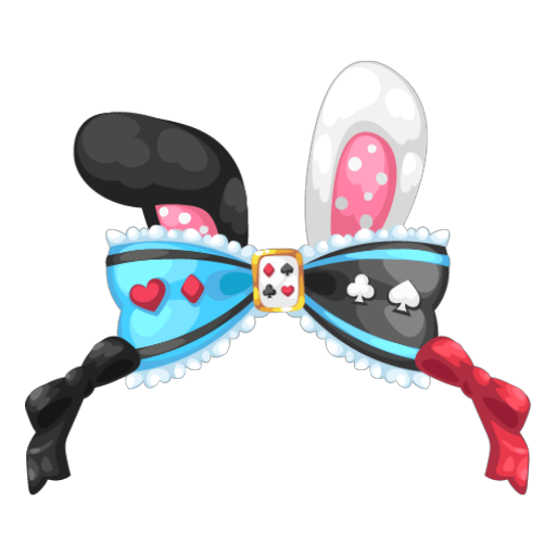 Poker Cards Princess Hair Bun