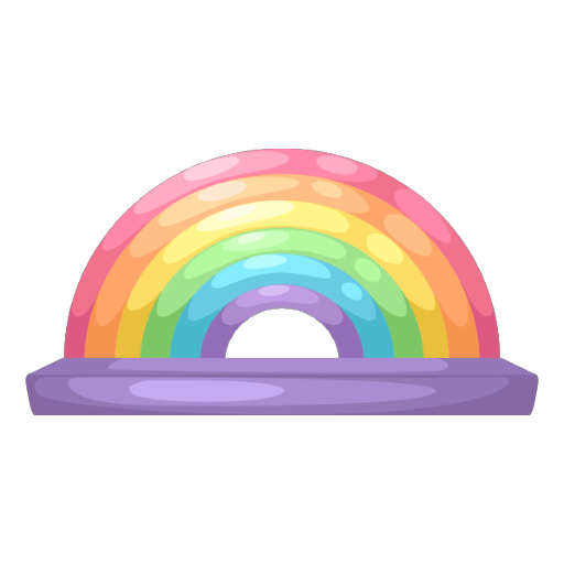 Pony Paradise Rainbow Shelf