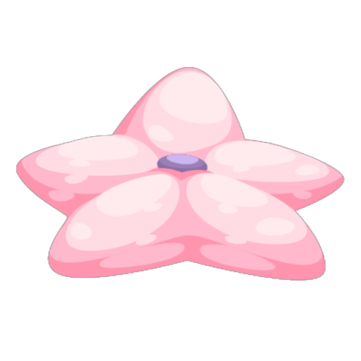 Pony Paradise Star Pink Pillow