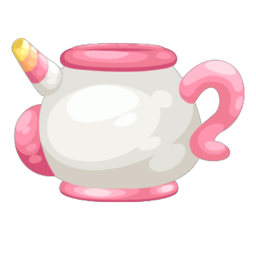 Pony Paradise Unicorn Pink Teacup