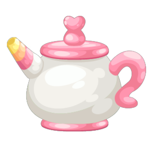 Pony Paradise Unicorn Pink Teapot