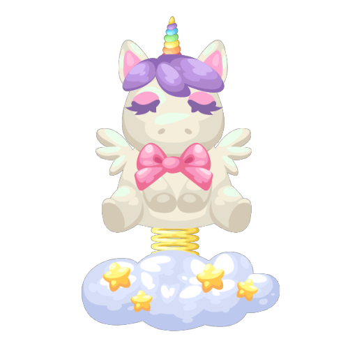 Pony Paradise Unicorn Spring Toy