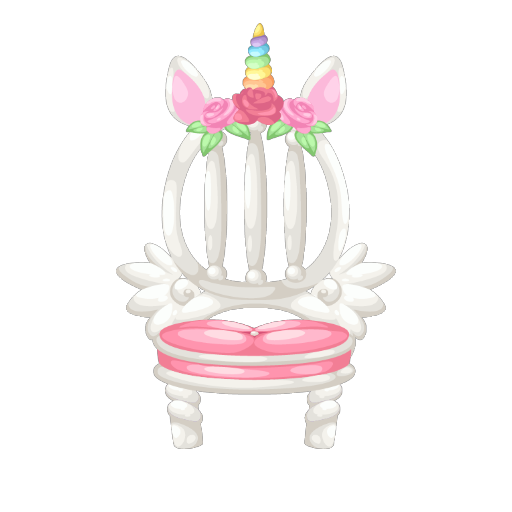Pony Paradise White Chair