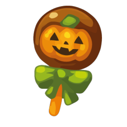 Pumpkin Lollipop