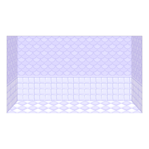 Purple Bathroom Wall