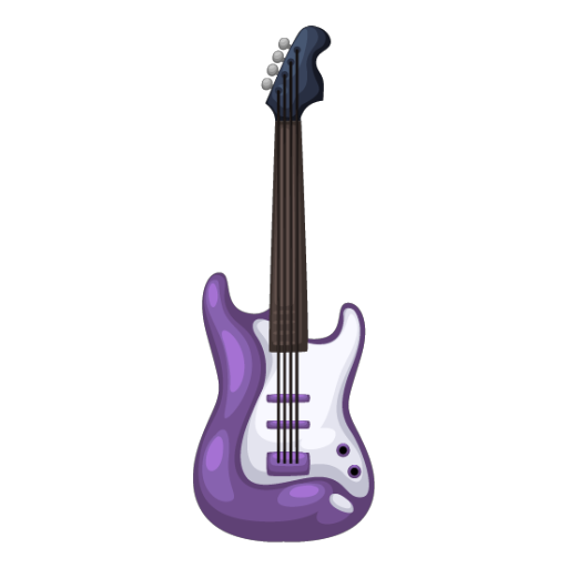 Purple Guitar