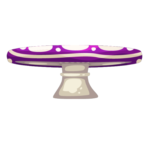 Purple Mushroom Table