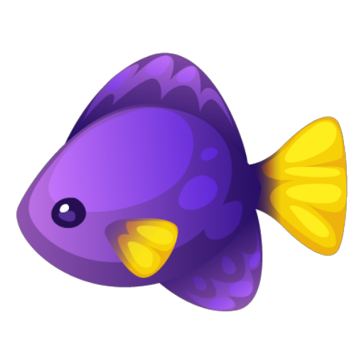Purple Tang Fish