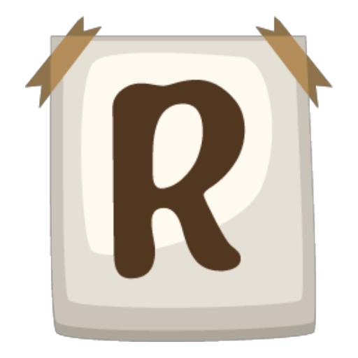 R Sticker