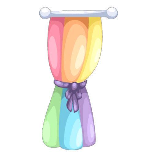 Rainbow Curtain