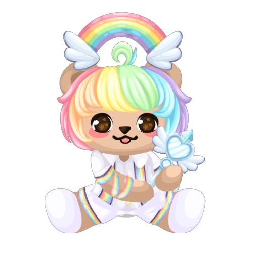 Rainbow Fantasy Boy Plushie
