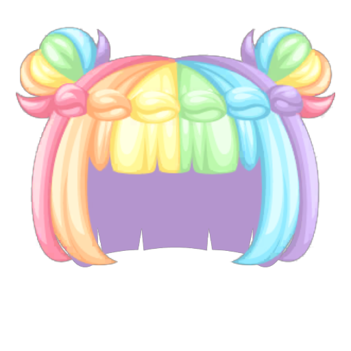 Rainbow Fantasy Girl Wig