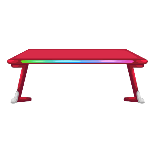 Red Computer Desk