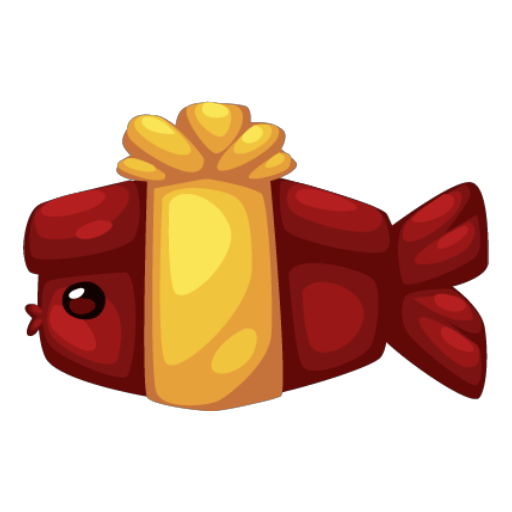 Red Giftbox Fish