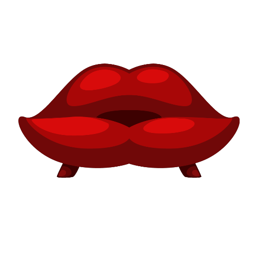 Red Lips Sofa