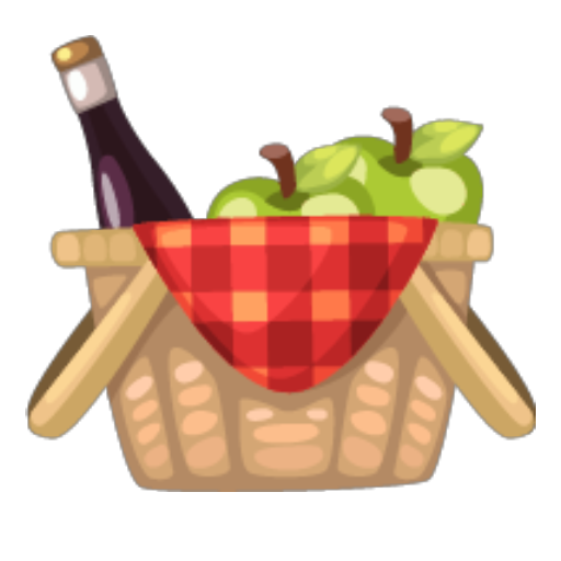 Red Picnic Basket