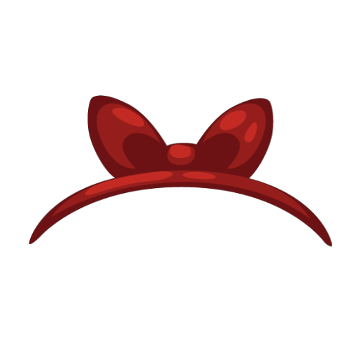 Red Picnic Girl Hairband