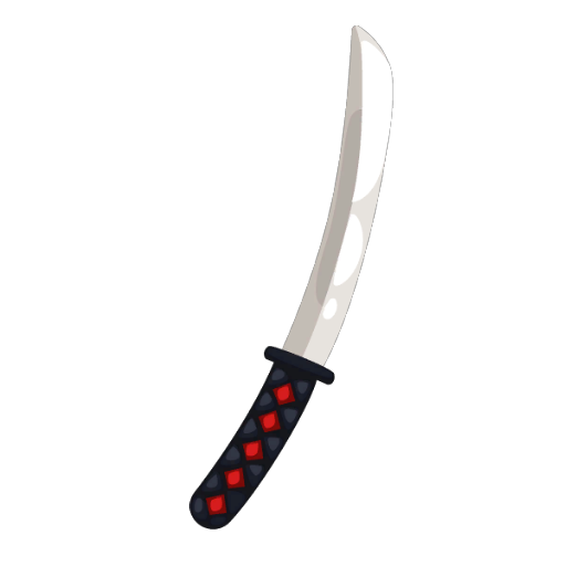 Red Samurai Katana