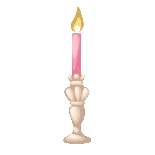 Romantic Rose Candle