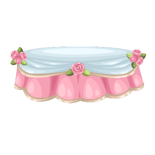 Romantic Rose Pink Table