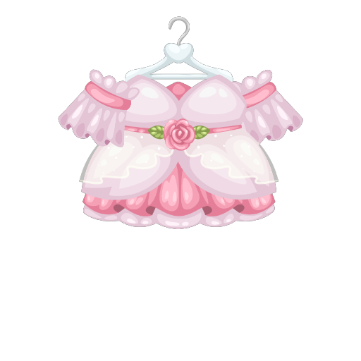 Romantic Rose Queen Dress
