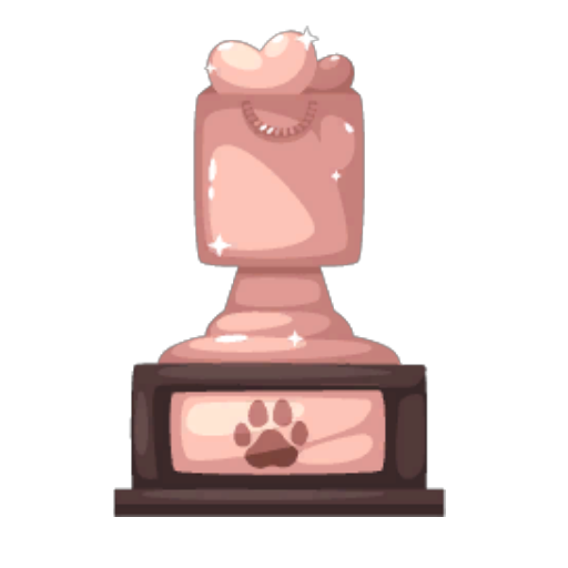 Rose Gold Best Buyer Trophy