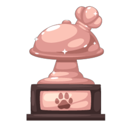 Rose Gold Chef Trophy